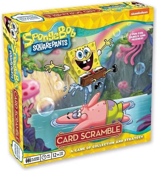 Merkloos SpongeBob - Card Scramble 3 Merkloos SpongeBob - Card Scramble