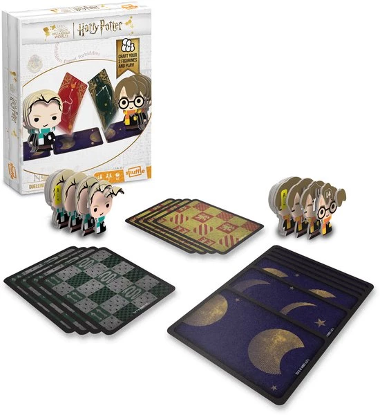 Shuffle Plus Kaartspel - Harry Potter - Duelling Practices - Kaartspel - Maak Je Eigen Figurine 3 Shuffle Plus Kaartspel - Harry Potter - Duelling Practices - Kaartspel - Maak Je Eigen Figurine