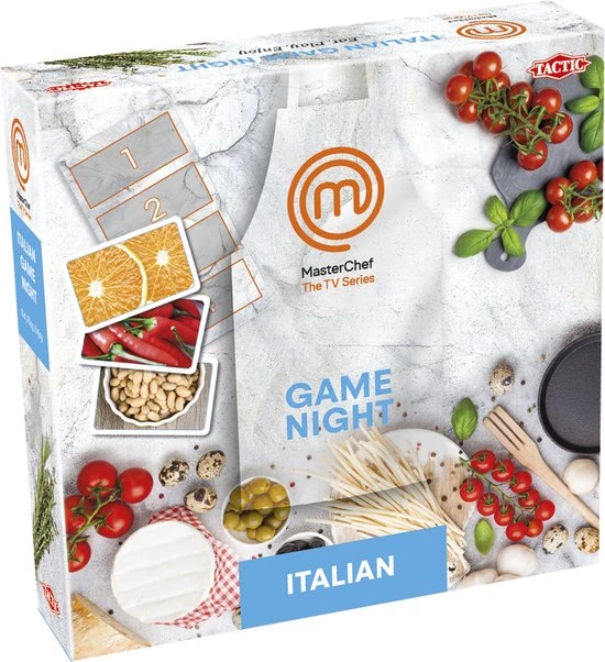 Tactic MasterChef Italian Game Night Kaartspel Trivia 3 Tactic MasterChef Italian Game Night Kaartspel Trivia