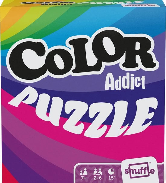Cartamundi Shuffle - Color Addict Puzzle - Kaartspel - Familiespel - Legpuzzel 3 Cartamundi Shuffle - Color Addict Puzzle - Kaartspel - Familiespel - Legpuzzel