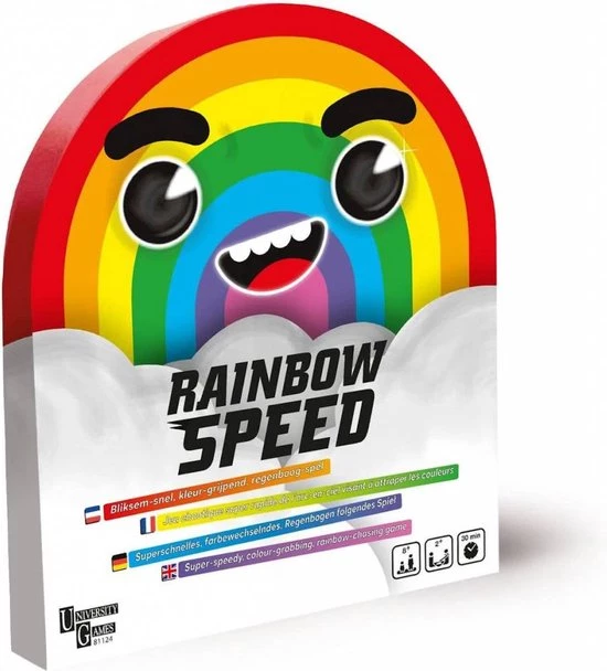 University Games - University Games Gezelschapsspel Rainbow Speed 3 University Games - University Games Gezelschapsspel Rainbow Speed