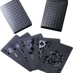 Elemental GOods Professioneel Speelkaarten Set - Zwart - Poker - Kaartspel - Patience 14 Elemental GOods Professioneel Speelkaarten Set - Zwart - Poker - Kaartspel - Patience -Goedkope kaartspellen winkel 550x612 1