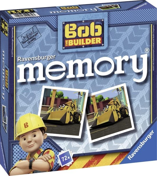 Ravensburger Bob De Bouwer Memory 5 Ravensburger Bob De Bouwer Memory - Afbeelding 3