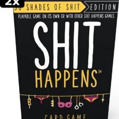 Goliath 2x Shit Happens 50 Shades Of Shit 18+ - Engelstalig Kaartspel - Partyspel - Rangschik Ongewenste Situaties! -Goedkope kaartspellen winkel 550x618 4