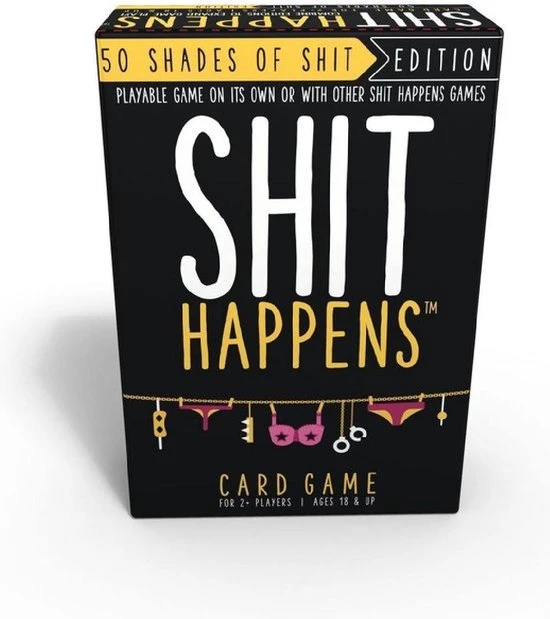 Goliath Shit Happens 50 Shades Of Shit 18+ - Engelstalig Kaartspel - Partyspel - Rangschik Ongewenste Situaties! 14 Goliath Shit Happens 50 Shades Of Shit 18+ - Engelstalig Kaartspel - Partyspel - Rangschik Ongewenste Situaties! - Afbeelding 12