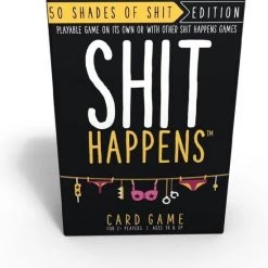 Goliath Shit Happens 50 Shades Of Shit 18+ - Engelstalig Kaartspel - Partyspel - Rangschik Ongewenste Situaties! -Goedkope kaartspellen winkel 550x619 2