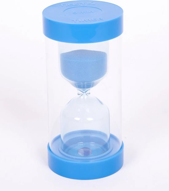 TickiT COLOURBRIGHT SAND TIMER 5 MINUTE BLUE 10 TickiT COLOURBRIGHT SAND TIMER 5 MINUTE BLUE - Afbeelding 8