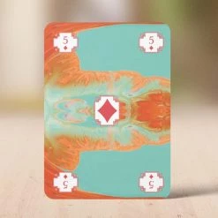 Cadeautip! Speelkaarten Verf - Hoge Kwaliteit - Zelf Geproduceerd - Kaartspel Set - Luxe Speelkaarten - 54 Kaarten - 28 Afbeeldingen Van Verfkunst - Huurdies - 62 X 88cm - Schoencadeautjes Sinterklaas