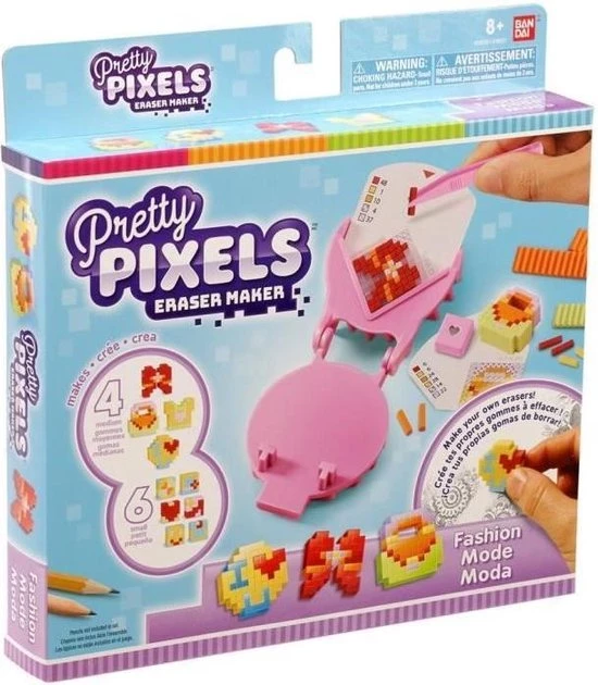 Bandai Hobby PRETTY PIXELS - Gumfabriek - Startset - Themamode 3 Bandai Hobby PRETTY PIXELS - Gumfabriek - Startset - Themamode