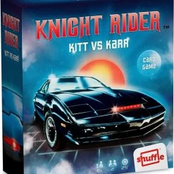 Knight Rider - Shuffle Retro - Kitt Vs Karr - Kaartspel -Goedkope kaartspellen winkel 550x635