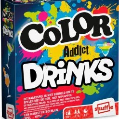 Shuffle - Color Addict Drinks - Kaartspel - Familiespel - Nederlands -Goedkope kaartspellen winkel 550x636