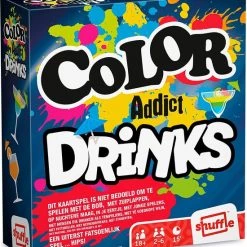 Shuffle - Color Addict Drinks - Kaartspel - Familiespel - Nederlands -Goedkope kaartspellen winkel 550x638