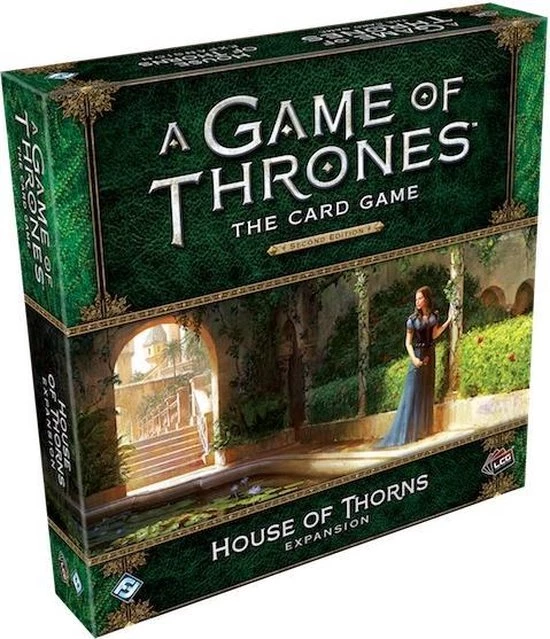 Fantasy Flight Games Game Of Thrones LCG 2nd Edition: House Of Thorns Deluxe Expansion 3 Fantasy Flight Games Game Of Thrones LCG 2nd Edition: House Of Thorns Deluxe Expansion