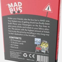 Mad Party Games MadBus - Kaartspel - Bussen / Boten In De Ultieme Variant - Drankspel - Partyspel -Goedkope kaartspellen winkel 550x656 2
