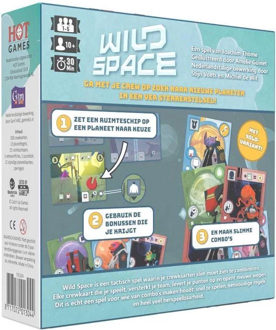 Wild Space - Kaartspel - HOT Games 7 Wild Space - Kaartspel - HOT Games - Afbeelding 5