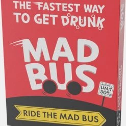 Mad Party Games MadBus - Kaartspel - Bussen / Boten In De Ultieme Variant - Drankspel - Partyspel -Goedkope kaartspellen winkel 550x671