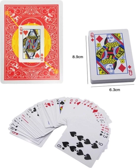 Playingcards Speelkaarten - Gemerkt Om Vals Te Spelen Of Googeltruc 3 Playingcards Speelkaarten - Gemerkt Om Vals Te Spelen Of Googeltruc
