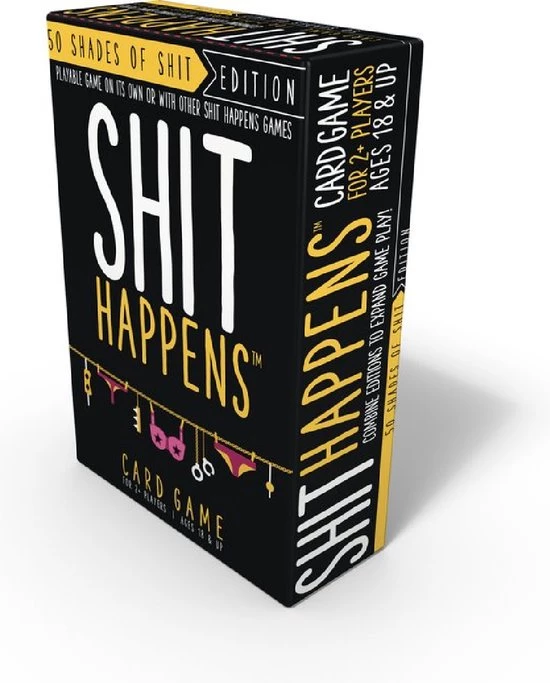 Goliath Shit Happens 50 Shades Of Shit 18+ - Engelstalig Kaartspel - Partyspel - Rangschik Ongewenste Situaties! 7 Goliath Shit Happens 50 Shades Of Shit 18+ - Engelstalig Kaartspel - Partyspel - Rangschik Ongewenste Situaties! - Afbeelding 5