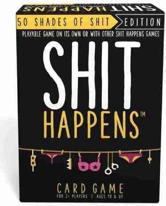 Goliath Shit Happens 50 Shades Of Shit 18+ - Engelstalig Kaartspel - Partyspel - Rangschik Ongewenste Situaties! 13 Goliath Shit Happens 50 Shades Of Shit 18+ - Engelstalig Kaartspel - Partyspel - Rangschik Ongewenste Situaties! - Afbeelding 11
