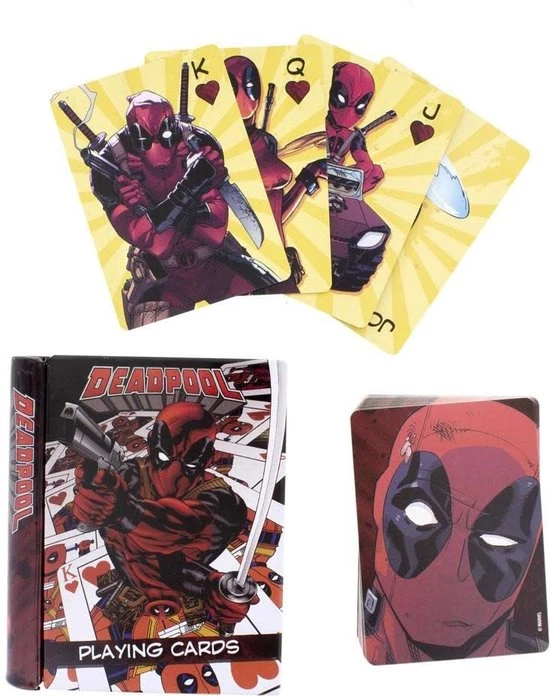 Paladone Marvel: Deadpool Kaartspel 3 Paladone Marvel: Deadpool Kaartspel