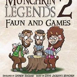 Steve Jackson Games Munchkin Legends 2 Faun And Games -Goedkope kaartspellen winkel 550x703
