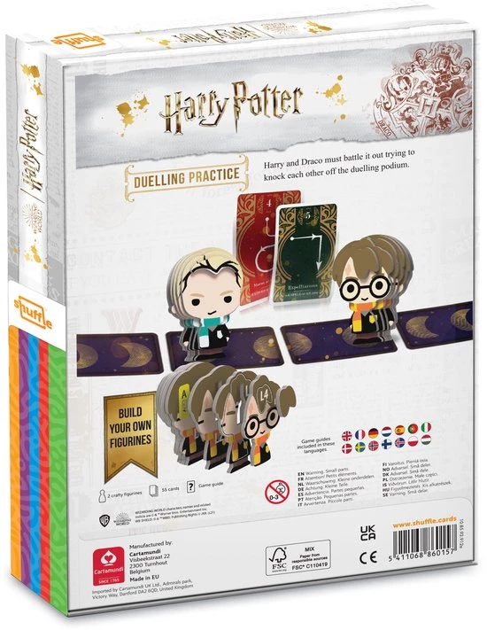 Shuffle Plus Kaartspel - Harry Potter - Duelling Practices - Kaartspel - Maak Je Eigen Figurine 7 Shuffle Plus Kaartspel - Harry Potter - Duelling Practices - Kaartspel - Maak Je Eigen Figurine - Afbeelding 5