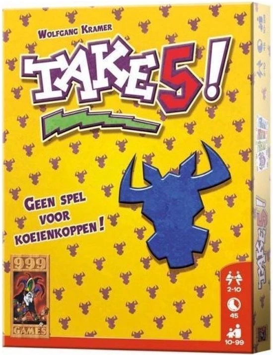 999 Games Spellenbundel - Kaartspellen - 2 Stuks - Take 5! & Valse Motten 6 999 Games Spellenbundel - Kaartspellen - 2 Stuks - Take 5! & Valse Motten - Afbeelding 4