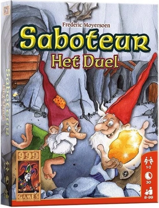 999 Games Spellenbundel - Kaartspellen - 2 Stuks - Take 5! & Saboteur: Het Duel 7 999 Games Spellenbundel - Kaartspellen - 2 Stuks - Take 5! & Saboteur: Het Duel - Afbeelding 5
