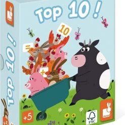 JANOD J02760 Bordspel Kaartspel Leren