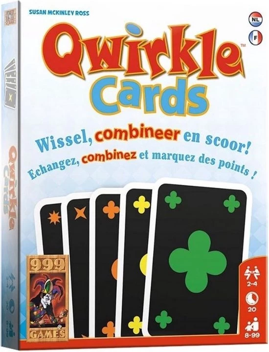 999 Games Spellenbundel - Kaartspel - 2 Stuks - Skip-Bo & Qwirkle 8 999 Games Spellenbundel - Kaartspel - 2 Stuks - Skip-Bo & Qwirkle - Afbeelding 6