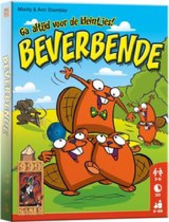 999 Games Beverbende Kaartspel 3 999 Games Beverbende Kaartspel