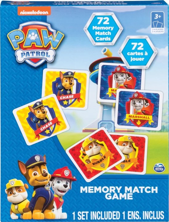 Spin Master PAW Patrol - Memo Game - 6 Pack 3 Spin Master PAW Patrol - Memo Game - 6 Pack