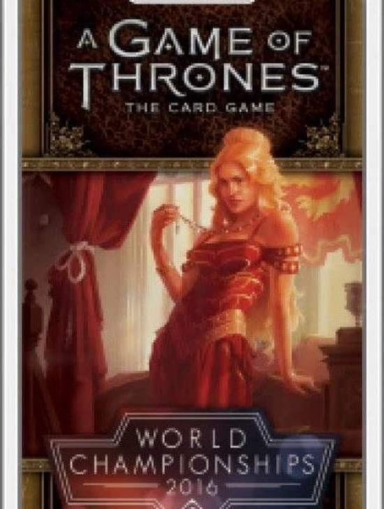 Asmodee Game Of Thrones LCG 2nd Ed. World Champ. Deck 2016 - EN 3 Asmodee Game Of Thrones LCG 2nd Ed. World Champ. Deck 2016 - EN