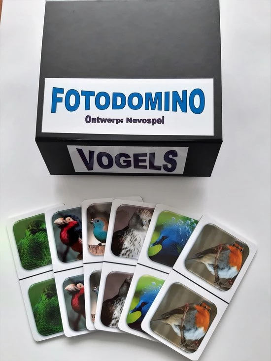 Nevospel Denkspel Voor Mensen Met Dementie FotoDomino Vogels 3 Nevospel Denkspel Voor Mensen Met Dementie FotoDomino Vogels