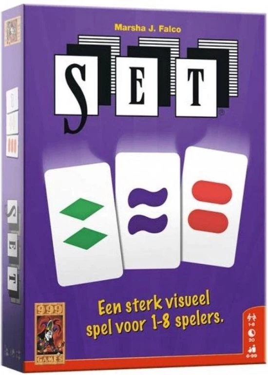 999 Games Spellenbundel - Kaartspel - 2 Stuks - SET! & Valse Motten 4 999 Games Spellenbundel - Kaartspel - 2 Stuks - SET! & Valse Motten - Afbeelding 2