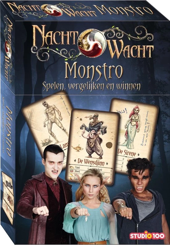Studio 100 Nachtwacht: Monstrokaarten 3 Studio 100 Nachtwacht: Monstrokaarten