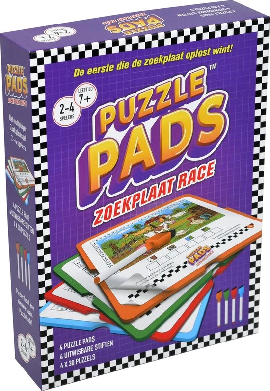 Fuel4Fun PuzzlePads - Zoekplaat Race - Bordspel 12 Fuel4Fun PuzzlePads - Zoekplaat Race - Bordspel - Afbeelding 10