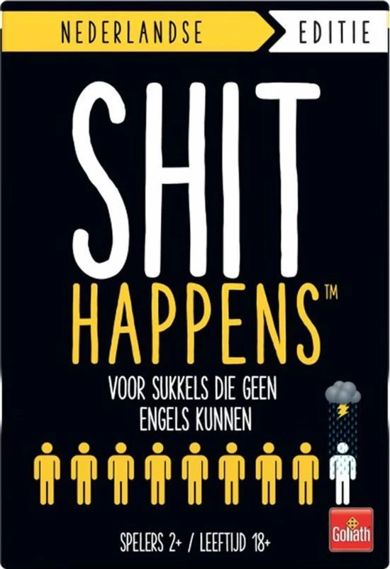 Goliath Shit Happens 18+ - Nederlandstalig Kaartspel - Partyspel 5 Goliath Shit Happens 18+ - Nederlandstalig Kaartspel - Partyspel - Afbeelding 3