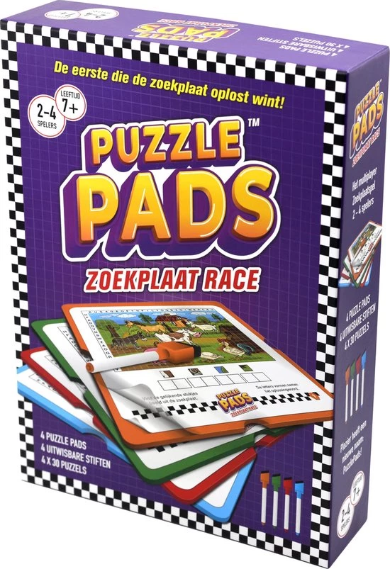Fuel4Fun PuzzlePads - Zoekplaat Race - Bordspel 13 Fuel4Fun PuzzlePads - Zoekplaat Race - Bordspel - Afbeelding 11
