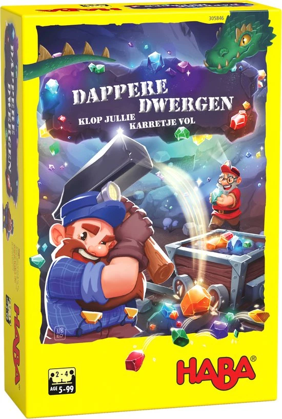 Haba - Haba Behendigheidsspel Dappere Dwergen 3 Haba - Haba Behendigheidsspel Dappere Dwergen