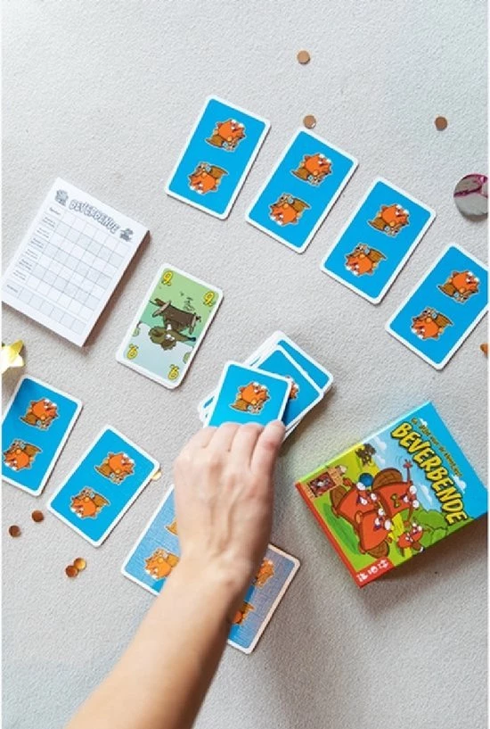 999 Games Beverbende Kaartspel 10 999 Games Beverbende Kaartspel - Afbeelding 8