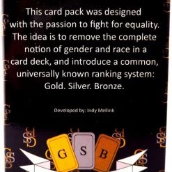 GSB Genderneutrale Speelkaarten - Signature Zwart - Enkel Pak In Tuckbox -Goedkope kaartspellen winkel 550x821