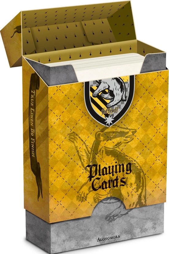 Cartamundi Speelkaarten Harry Potter Huffelpuf Geel/zwart 7 Cartamundi Speelkaarten Harry Potter Huffelpuf Geel/zwart - Afbeelding 5